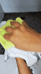 Limpiador de zapatillas en espuma